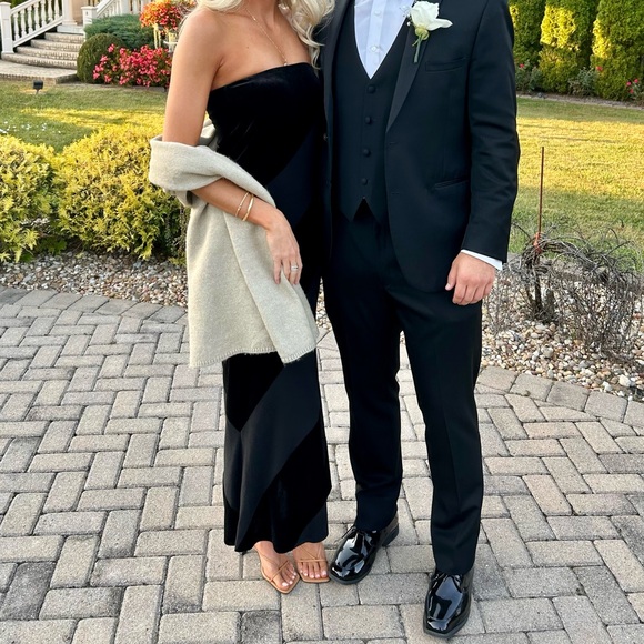 Norma Kamali spiral strapless dress - Picture 3 of 3